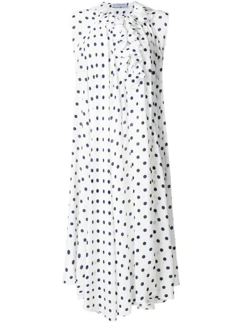 Trompe L'oeil frill top by BALENCIAGA