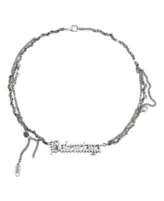 Typo Destroyed Necklace by BALENCIAGA
