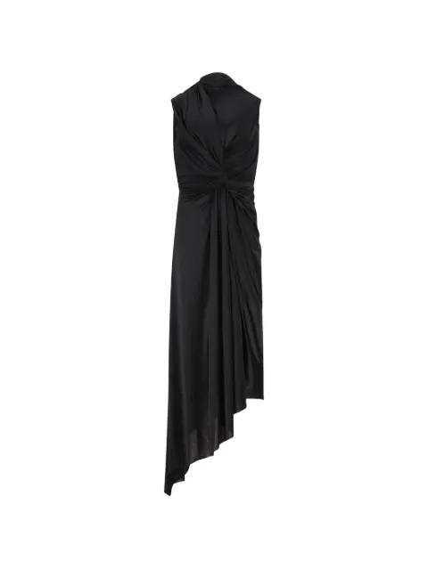 asymmetrical midi dress by BALENCIAGA