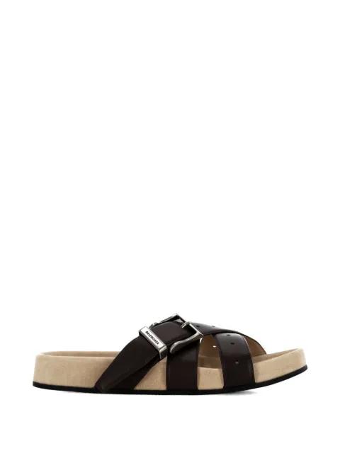 buckle-fastening multi-strap sandals by BALENCIAGA