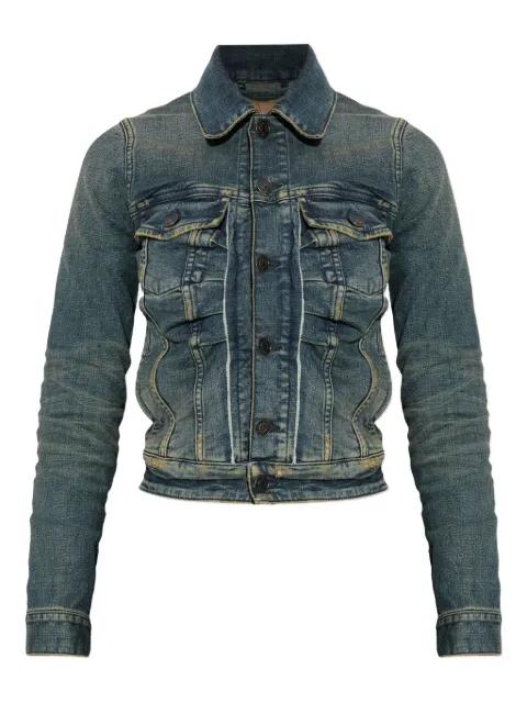 button-fastening denim jacket by BALENCIAGA
