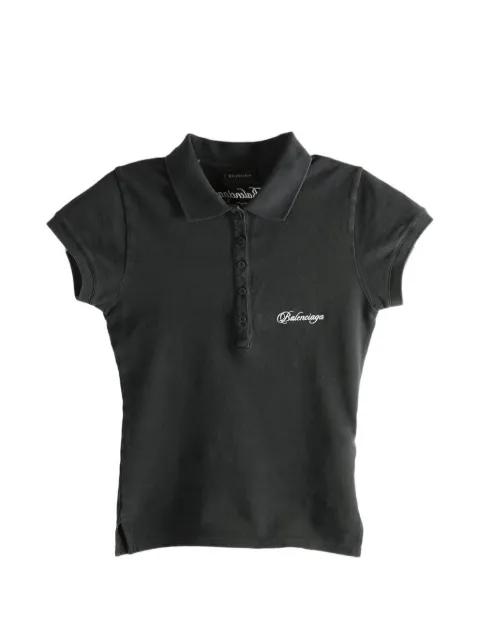 buttoned polo top by BALENCIAGA