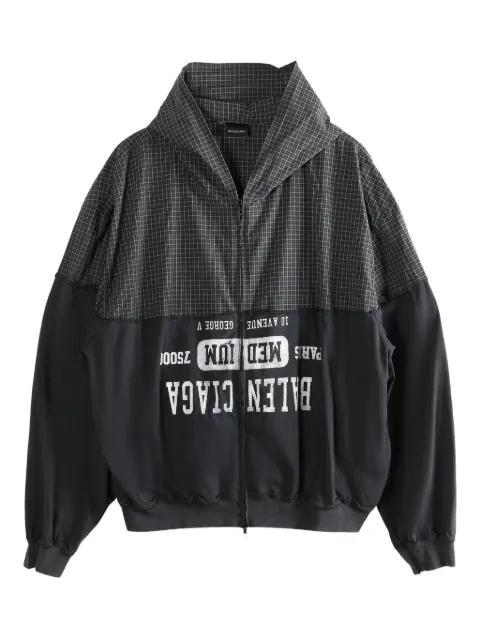 check panelled shirt by BALENCIAGA