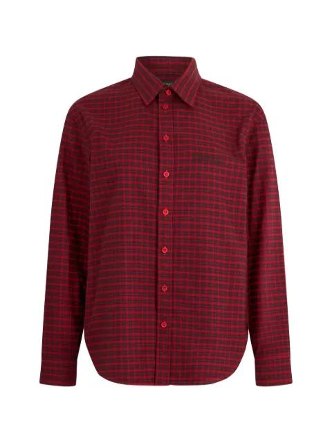 checked buttoned shirt by BALENCIAGA