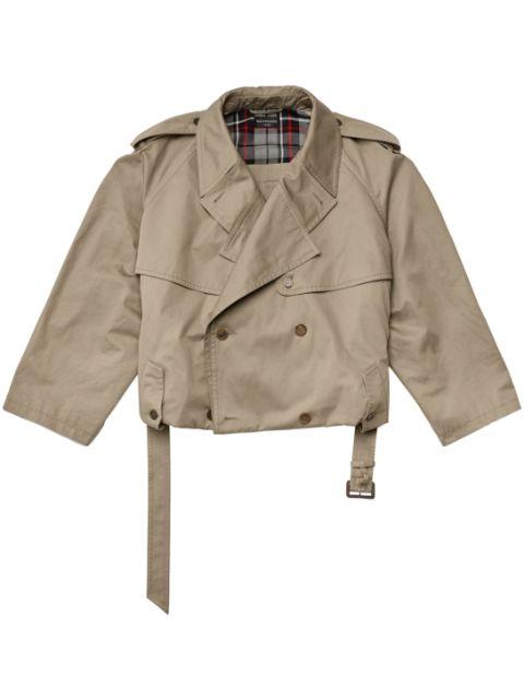 cotton trench coat by BALENCIAGA