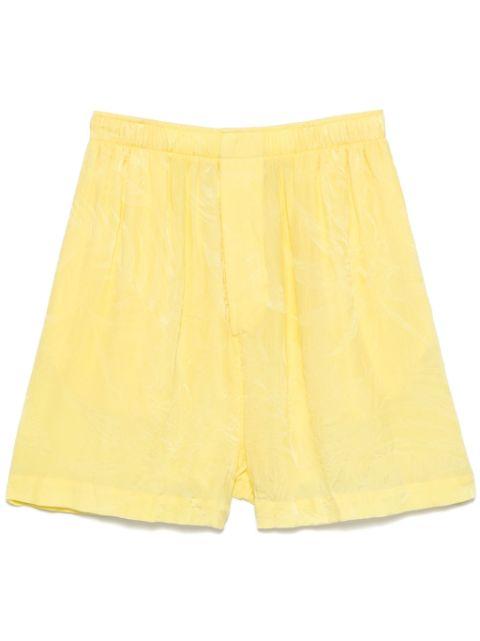 crinkled shorts by BALENCIAGA