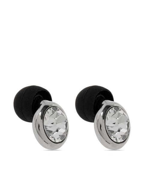 crystal earplugs by BALENCIAGA