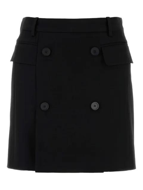 decorative-buttons mini skirt by BALENCIAGA