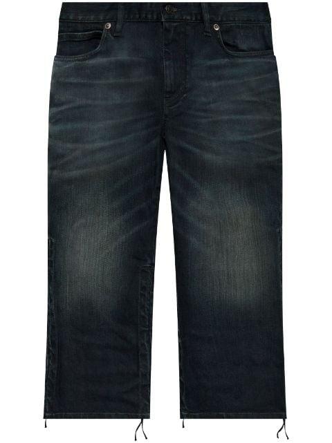 denim shorts by BALENCIAGA