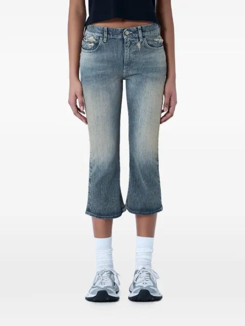 distressed cropped jeans by BALENCIAGA
