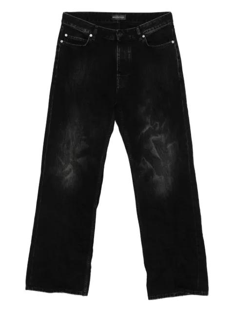 distressed faded jeans by BALENCIAGA