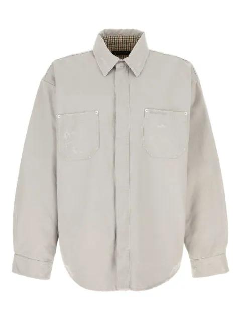 distressed-pockets shirt by BALENCIAGA