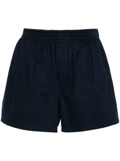 elasticated-waist cotton shorts by BALENCIAGA