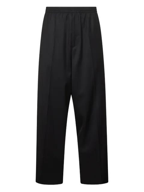 elasticated-waistband wool trousers by BALENCIAGA