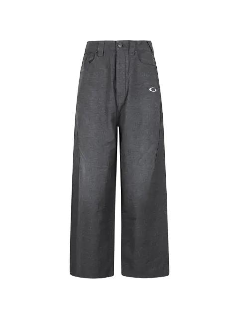 embroidered detail trousers by BALENCIAGA