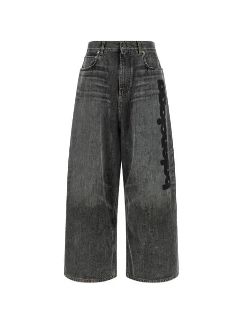embroidered-logo baggy jeans by BALENCIAGA