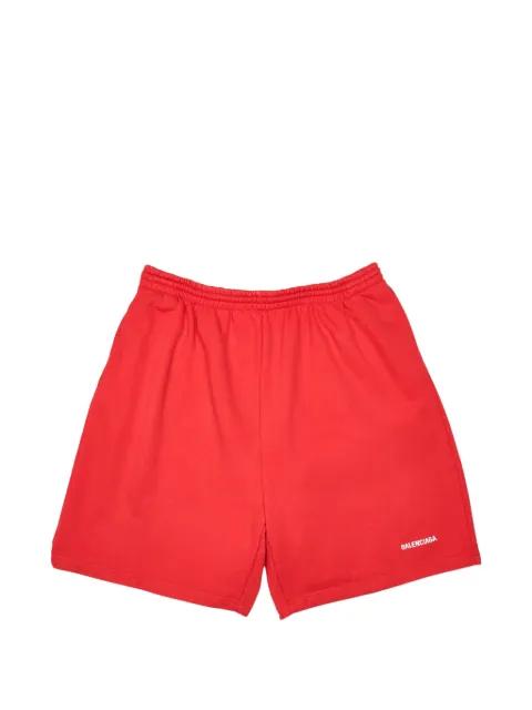 embroidered-logo shorts by BALENCIAGA