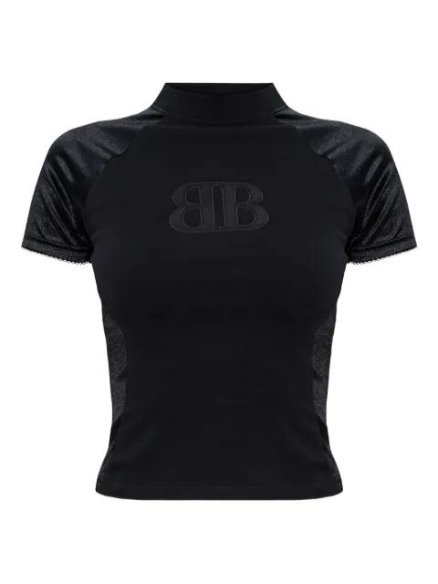 embroidered short-sleeve top by BALENCIAGA