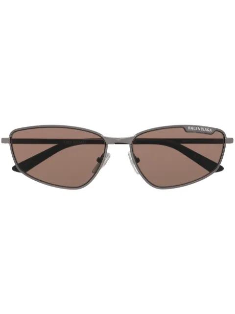 engraved-logo biker-style sunglasses by BALENCIAGA
