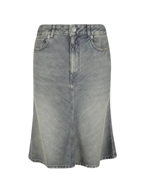 faded godet-hem skirt by BALENCIAGA