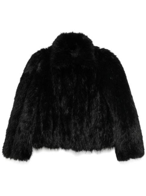faux-fur jacket by BALENCIAGA