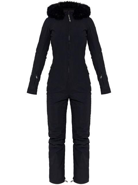 faux-fur trim ski jumpsuit by BALENCIAGA