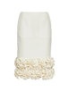 floral-embellished skirt by BALENCIAGA