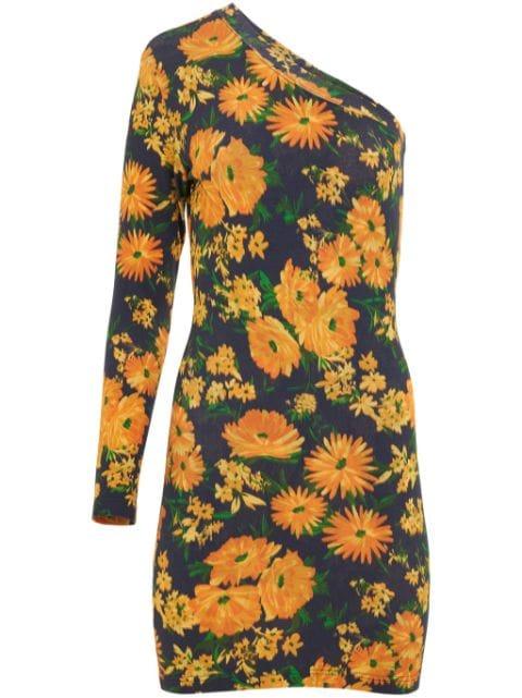 floral-print dress by BALENCIAGA