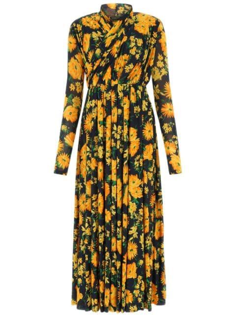 floral-print maxi dress by BALENCIAGA