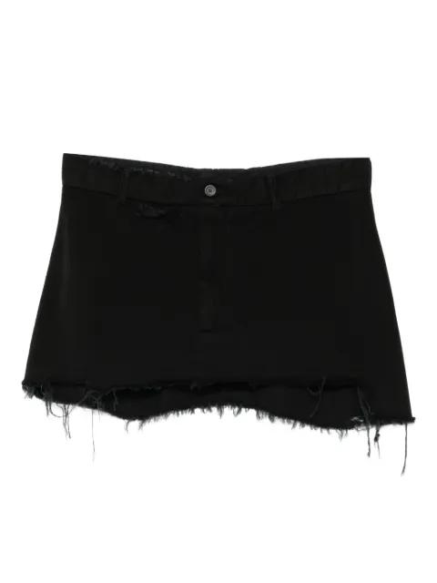 frayed mini skirt by BALENCIAGA