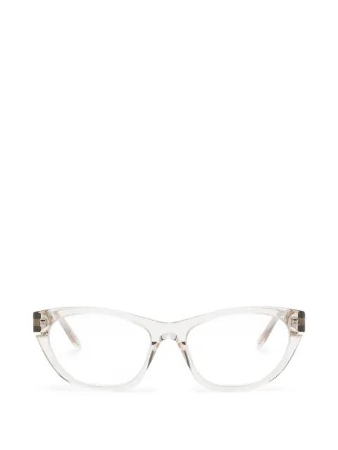 geometric-frame glasses by BALENCIAGA