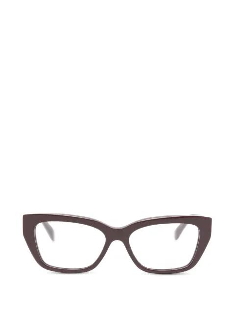 geometric logo glasses by BALENCIAGA