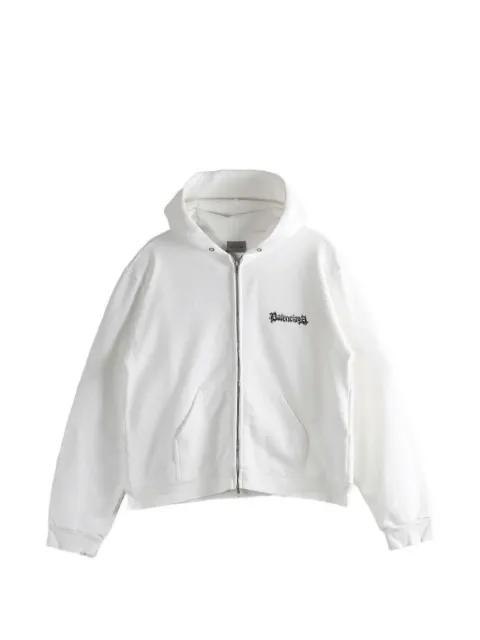graphic-print zip-up hoodie by BALENCIAGA