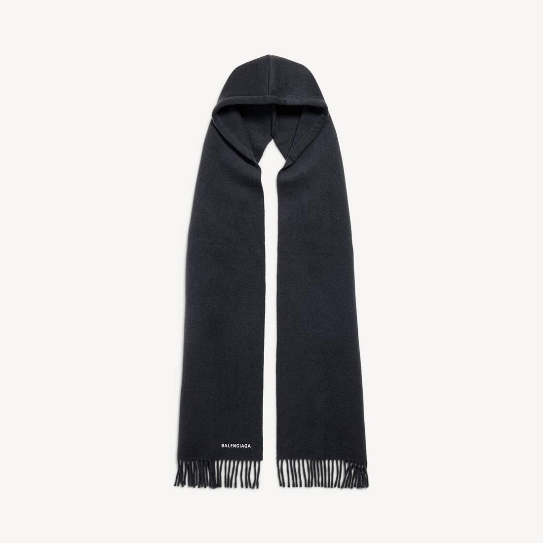 hoodied scarf by BALENCIAGA