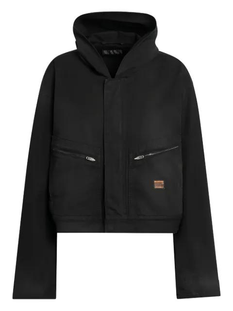 hoodied zip-up jacket by BALENCIAGA