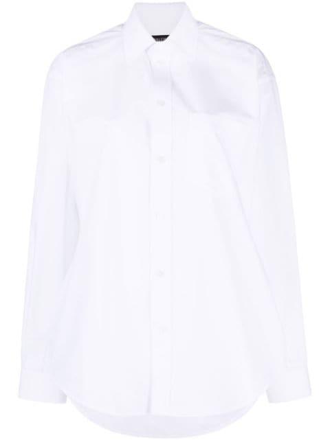 hourglass-shape long-sleeve shirt by BALENCIAGA