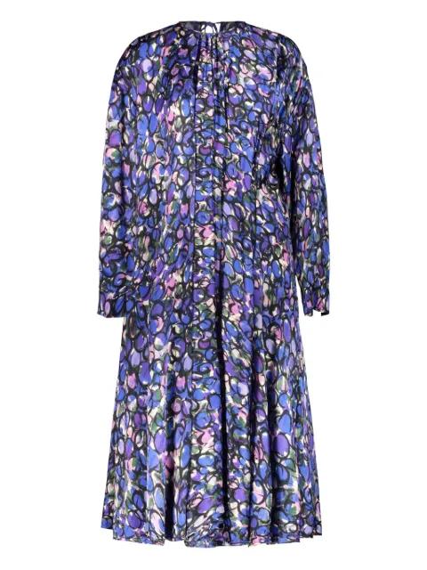 jacquard floral-print dress by BALENCIAGA