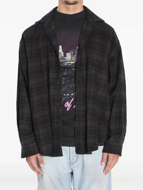 layered cotton shirt by BALENCIAGA