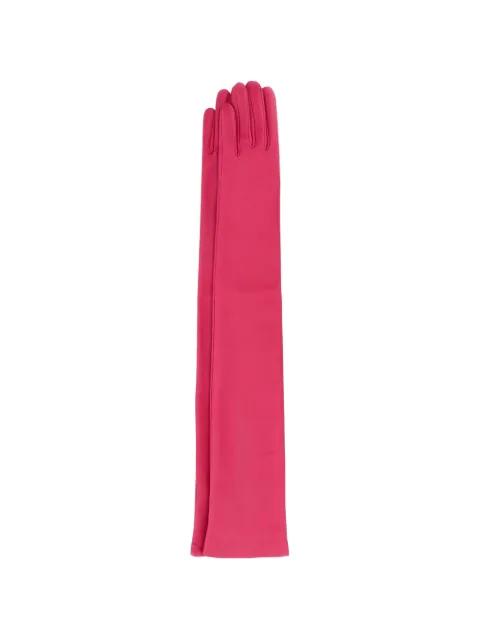 leather long gloves by BALENCIAGA