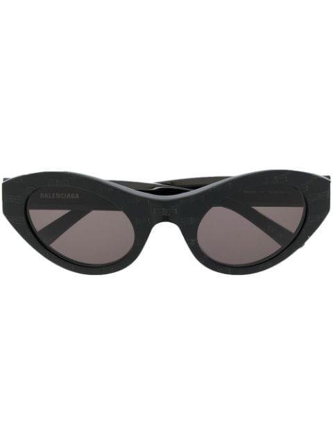logo-embossed round-frame sunglasses by BALENCIAGA