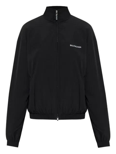 logo-embroidered elastic-cuffed jacket by BALENCIAGA