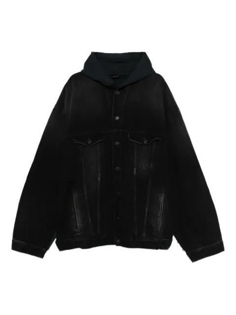 logo-embroidered hoodied jacket by BALENCIAGA