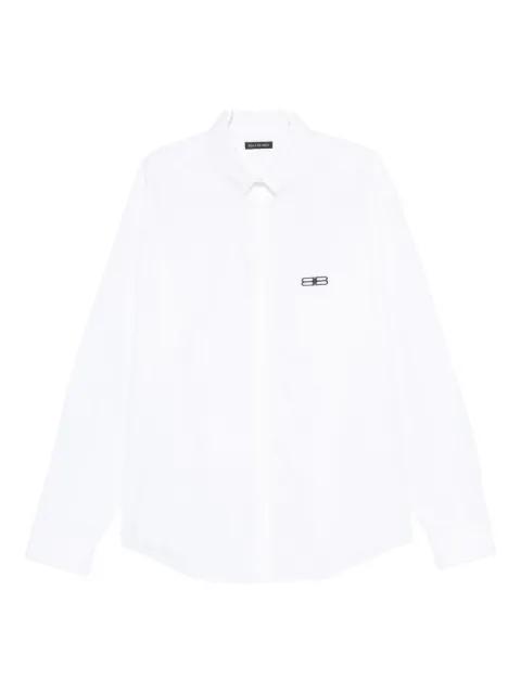 logo-embroidered long-sleeve shirt by BALENCIAGA