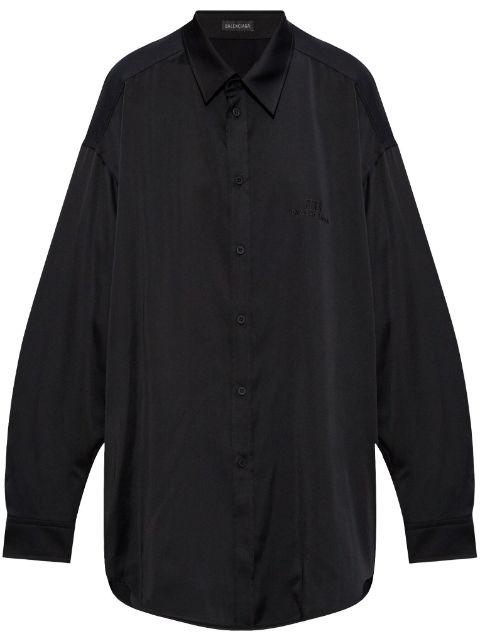 logo-embroidered shirt by BALENCIAGA