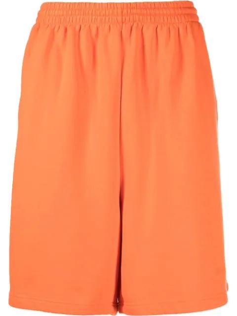 logo-embroidered track shorts by BALENCIAGA