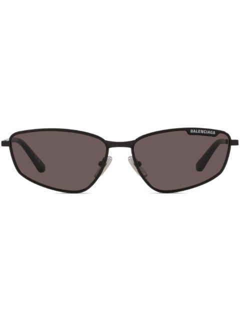 logo-engraved rectangular-frame sunglasses by BALENCIAGA