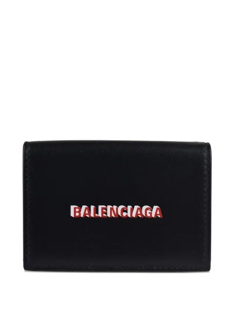 logo mini leather wallet by BALENCIAGA