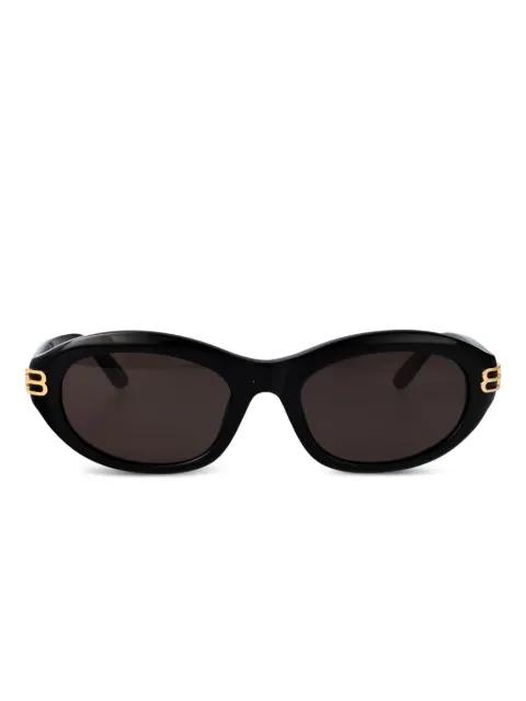logo oval-frame sunglasses by BALENCIAGA