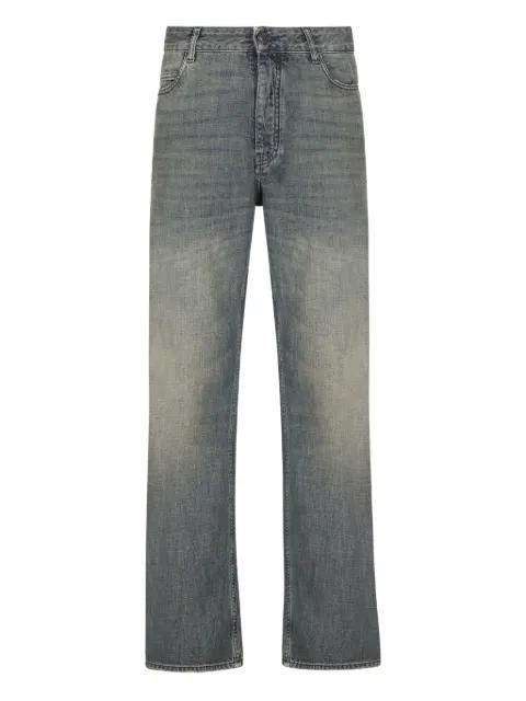 logo-patch cotton jeans by BALENCIAGA