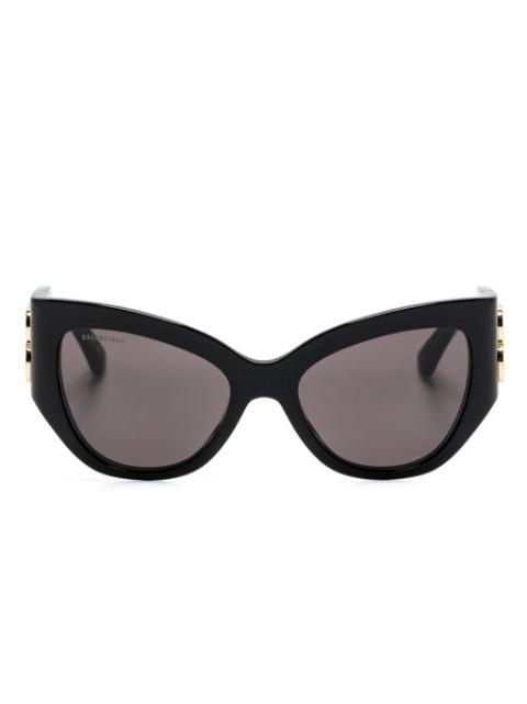 logo-plaque cat-eye sunglasses by BALENCIAGA